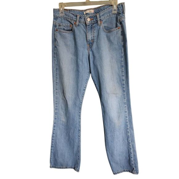 Vintage Y2K Levi’s 515 Women’s Size 8 Light Wash Bootcut Jeans Stretch - Picture 1 of 6